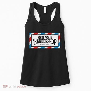 Born Again Barbershop Merch Women's Tank Top