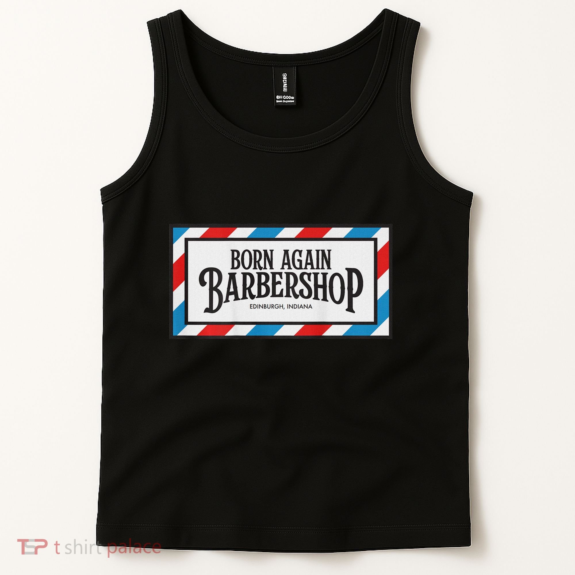 Born Again Barbershop Merch Tank Top
