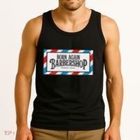 Born Again Barbershop Merch Tank Top thumb 3