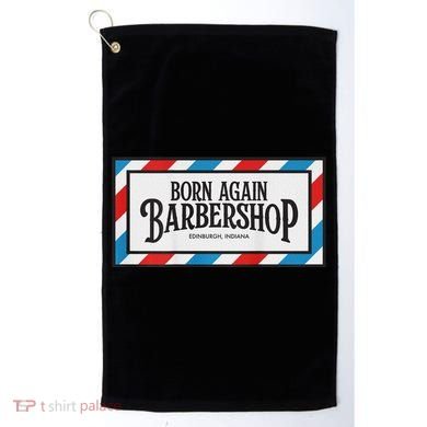 Born Again Barbershop Merch Golf Towel