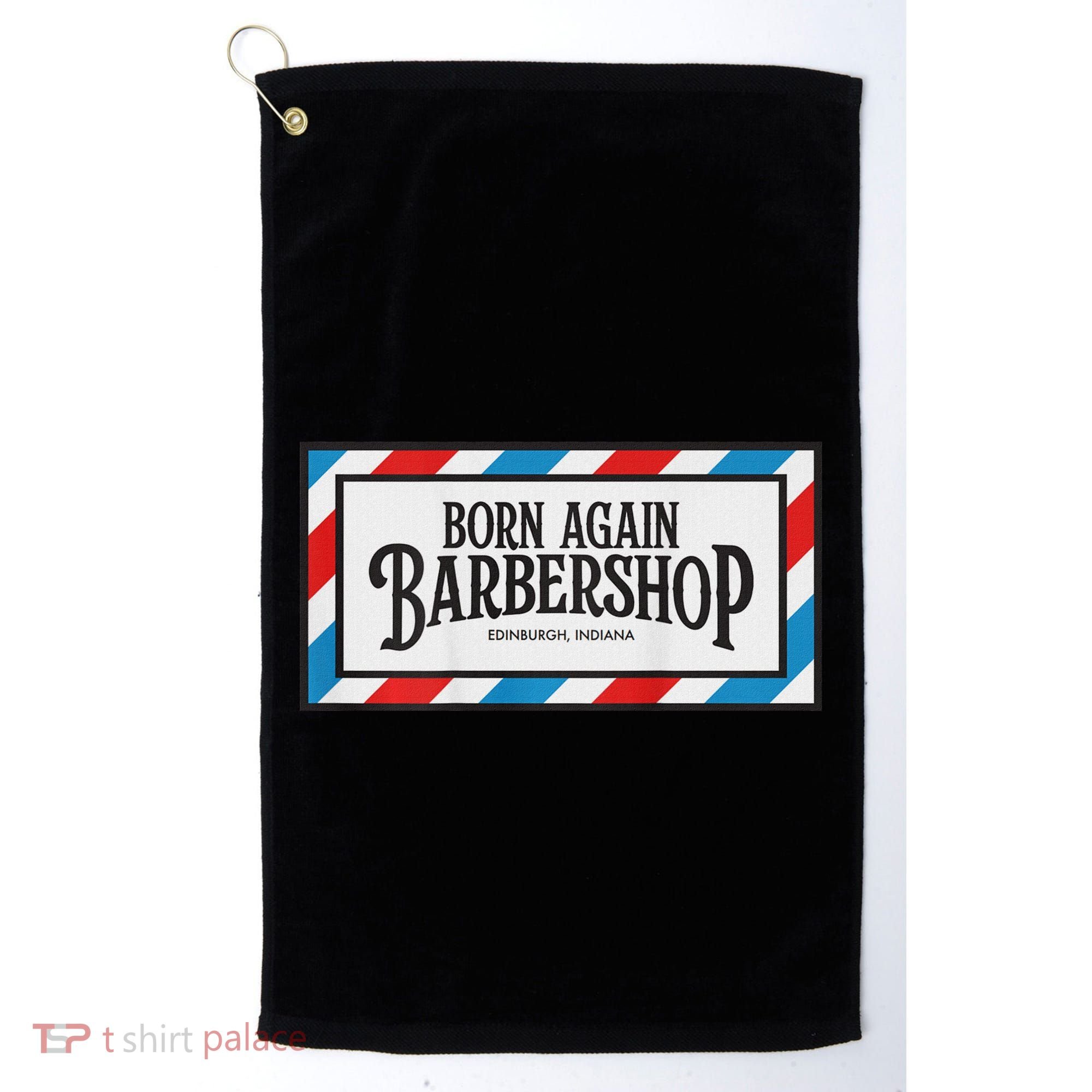 Born Again Barbershop Merch Golf Towel