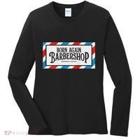 Born Again Barbershop Merch Women's Long Sleeve Shirt thumb 0