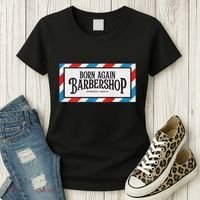 Born Again Barbershop Merch Women's T-Shirt thumb 3