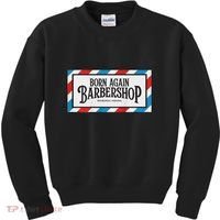 Born Again Barbershop Merch Kids Sweatshirt thumb 0
