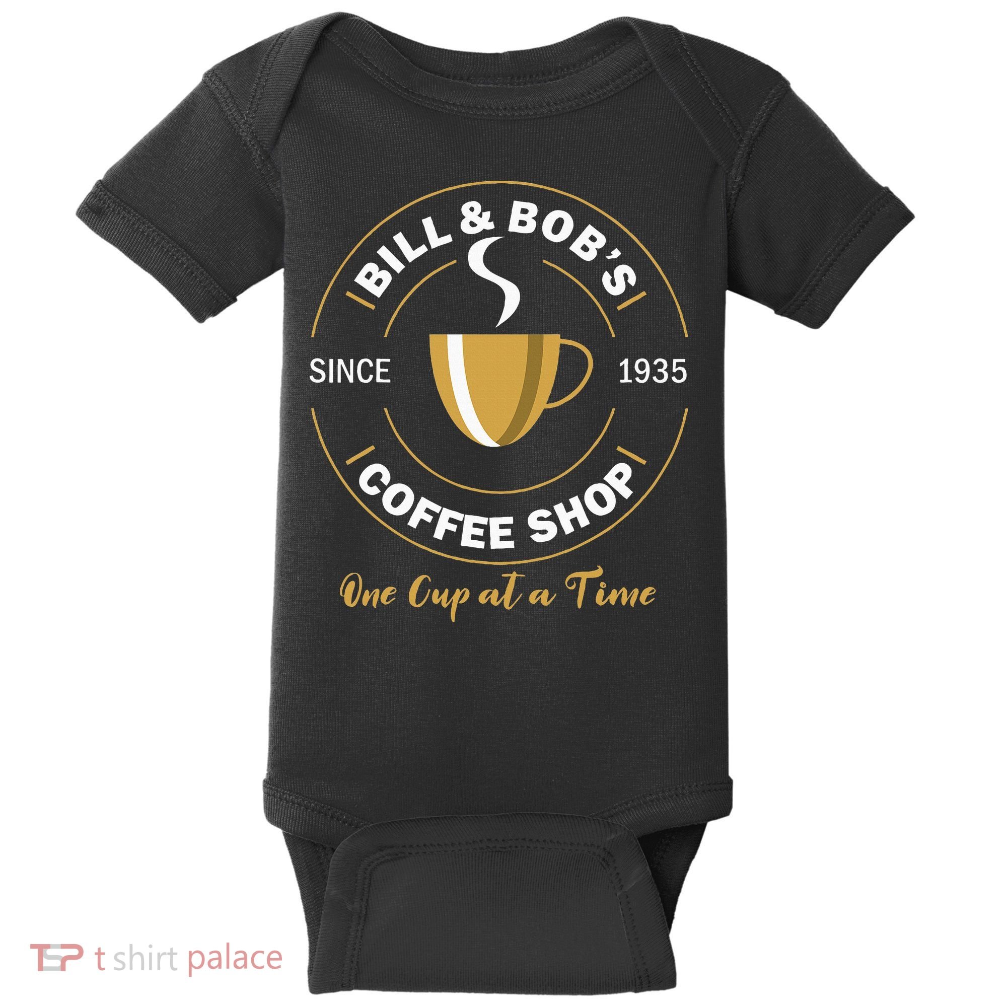 Bill And BobS Coffee Shop Aa Recovery Baby Bodysuit