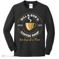 Bill And BobS Coffee Shop Aa Recovery Kids Long Sleeve Shirt thumb 0