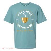 Bill And BobS Coffee Shop Aa Recovery Sueded Cloud Jersey T-Shirt thumb 0