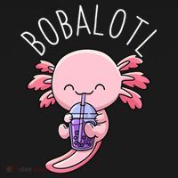 Bobalotl Axolotl Boba Tea Bubble Milk Apron thumb 3