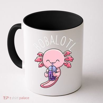 Bobalotl Axolotl Boba Tea Bubble Milk Coffee Mug