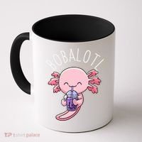 Bobalotl Axolotl Boba Tea Bubble Milk Coffee Mug thumb 0