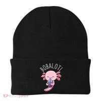 Bobalotl Axolotl Boba Tea Bubble Milk Beanie thumb 0