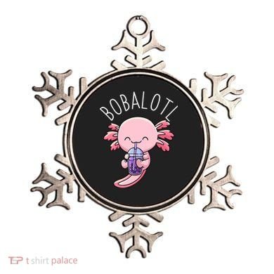 Bobalotl Axolotl Boba Tea Bubble Milk Ornament