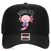 Bobalotl Axolotl Boba Tea Bubble Milk Hat thumb 0