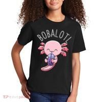 Bobalotl Axolotl Boba Tea Bubble Milk Kids T-Shirt thumb 2