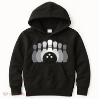Bowling Apparel Bowling Kids Hoodie thumb 0