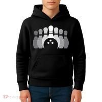 Bowling Apparel Bowling Kids Hoodie thumb 4