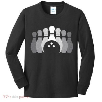 Bowling Apparel Bowling Kids Long Sleeve Shirt