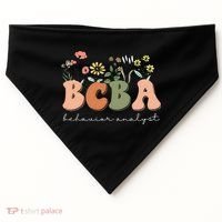 Behavior Analyst BCBA Behavior Therapist ABA Therapist RBT USA-Made Doggie Bandana thumb 0