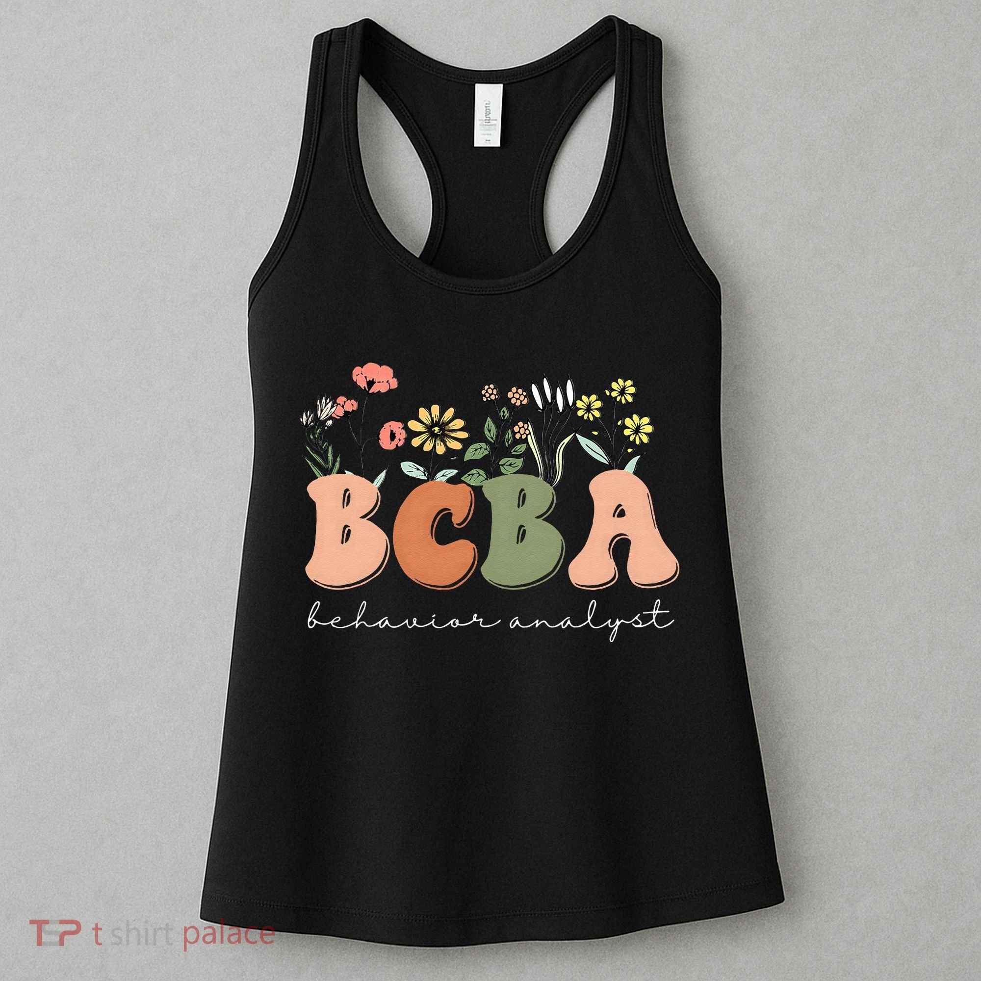 Behavior Analyst BCBA Behavior Therapist ABA Therapist RBT Women's Tank Top