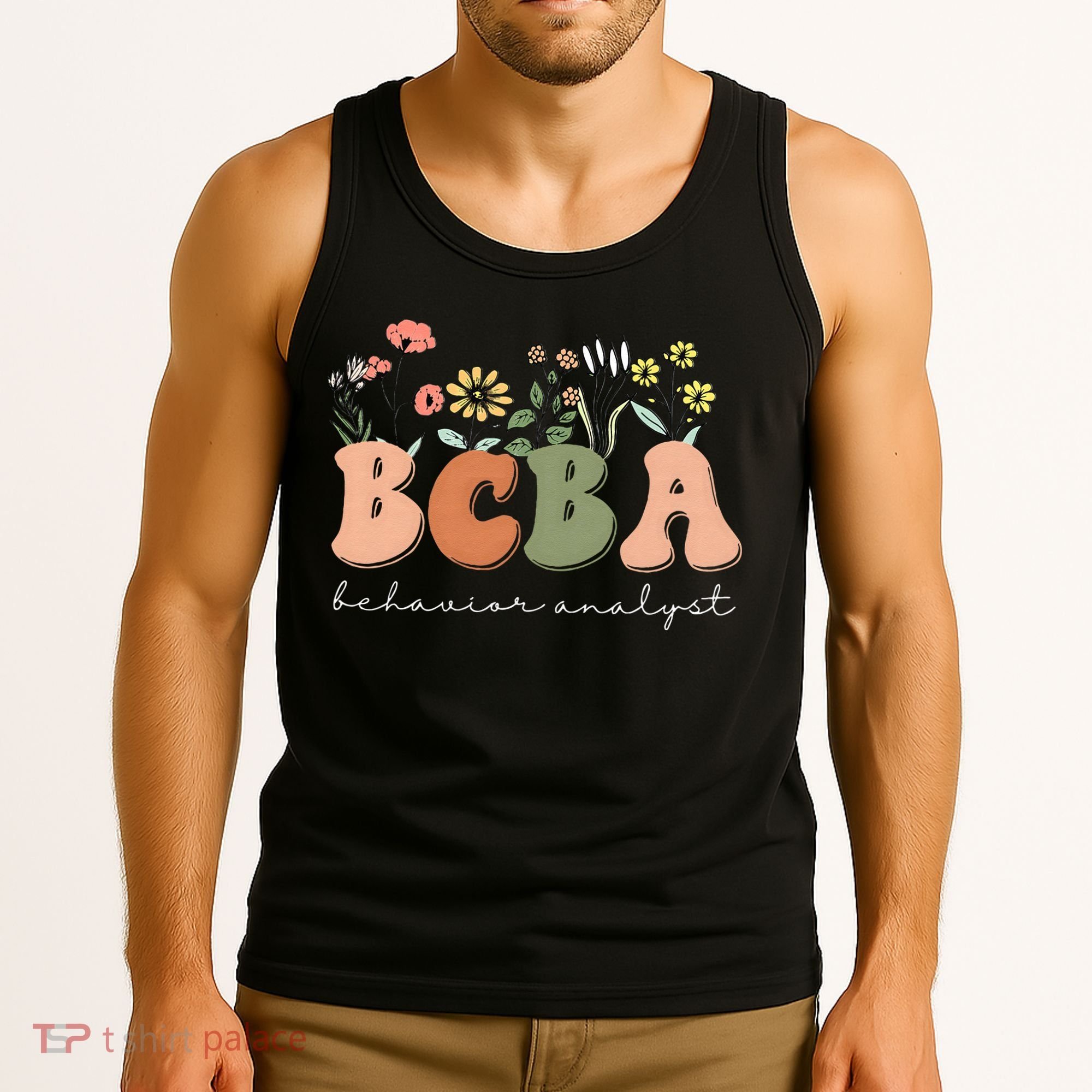 Behavior Analyst BCBA Behavior Therapist ABA Therapist RBT Tank Top