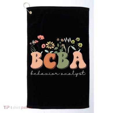 Behavior Analyst BCBA Behavior Therapist ABA Therapist RBT Golf Towel