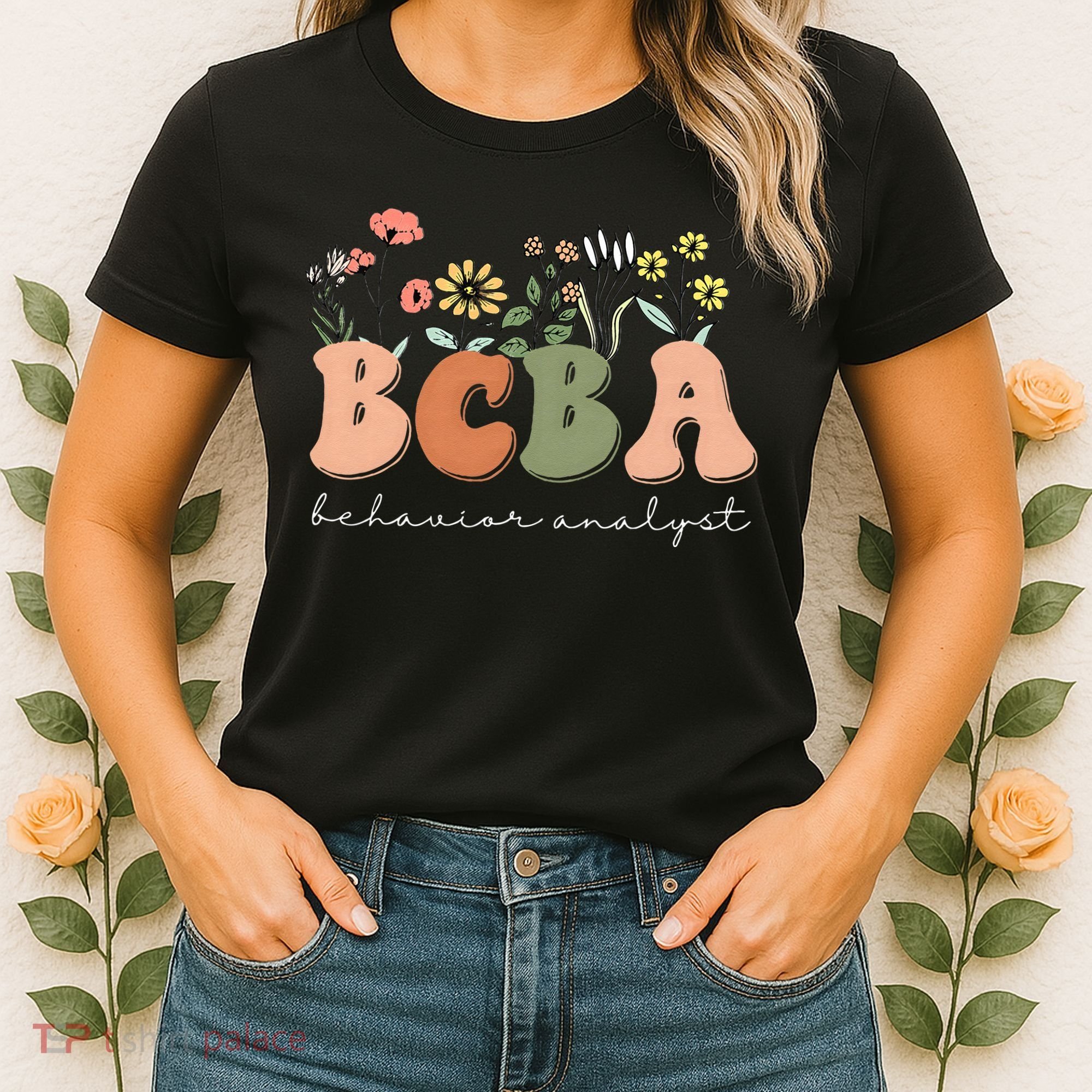 Behavior Analyst BCBA Behavior Therapist ABA Therapist RBT Women's T-Shirt