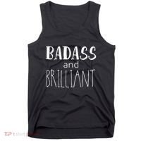 Badass And Brilliant Tank Top thumb 0