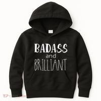 Badass And Brilliant Kids Hoodie thumb 0