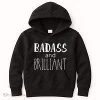 Badass And Brilliant Kids Hoodie thumb 0