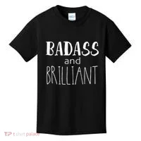 Badass And Brilliant Kids T-Shirt thumb 0