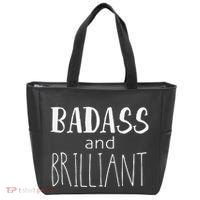 Badass And Brilliant Tote Bag thumb 0