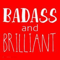Badass And Brilliant Santa Hat thumb 1