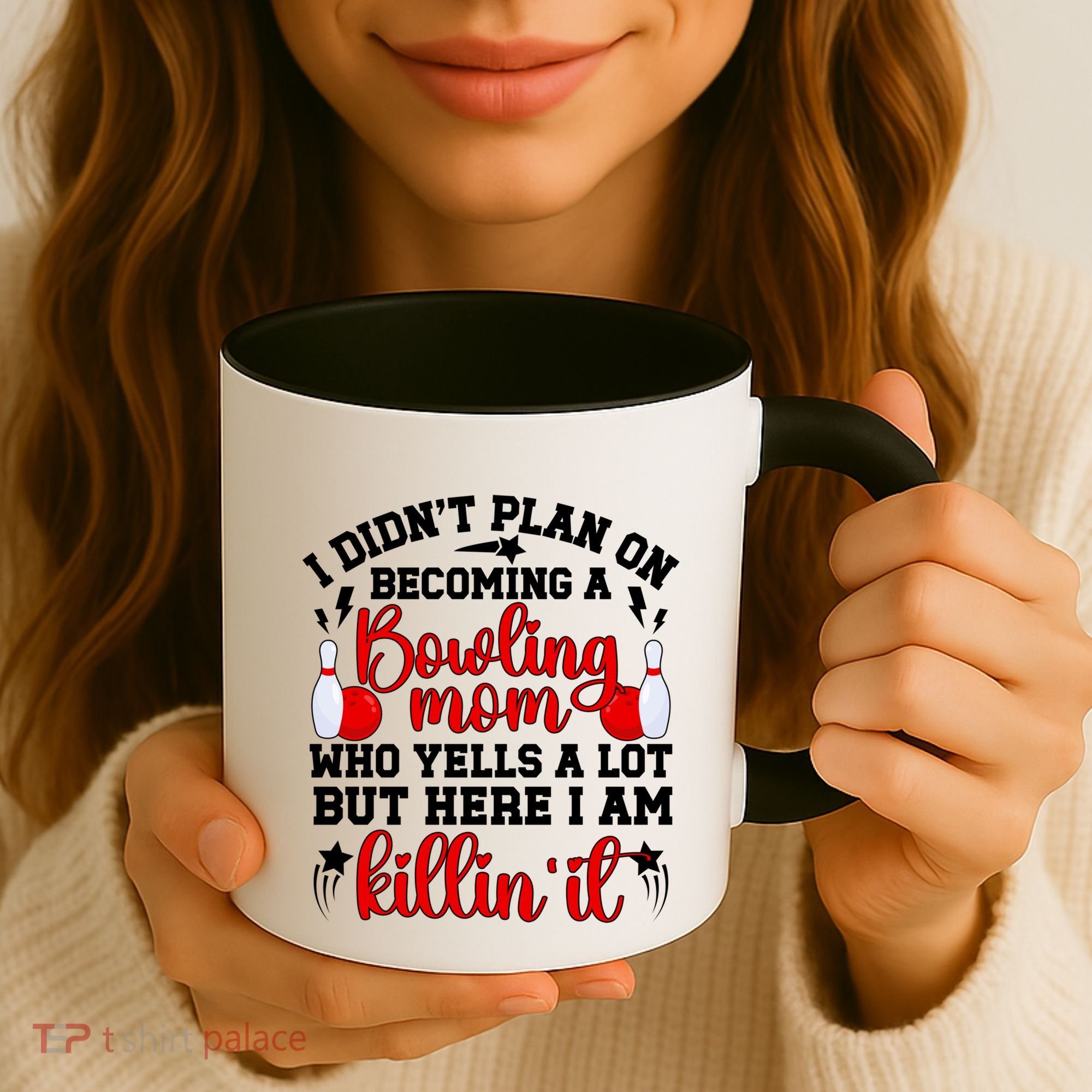 Becoming A Bowling Mom Of A Bowler Mother Bowling Mama Gift Coffee Mug