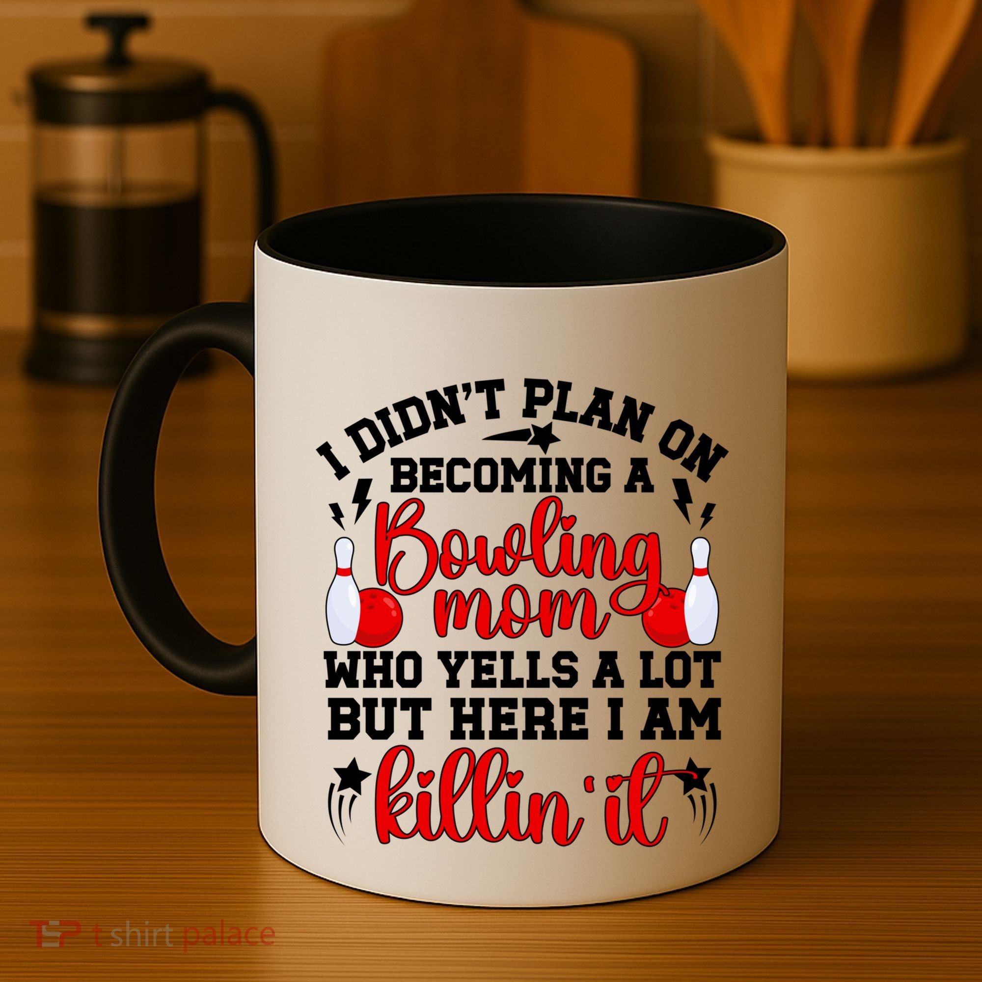Becoming A Bowling Mom Of A Bowler Mother Bowling Mama Gift Coffee Mug