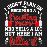 Becoming A Bowling Mom Of A Bowler Mother Bowling Mama Gift Hat thumb 2