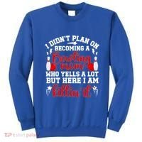 Becoming A Bowling Mom Of A Bowler Mother Bowling Mama Gift Sweatshirt thumb 0