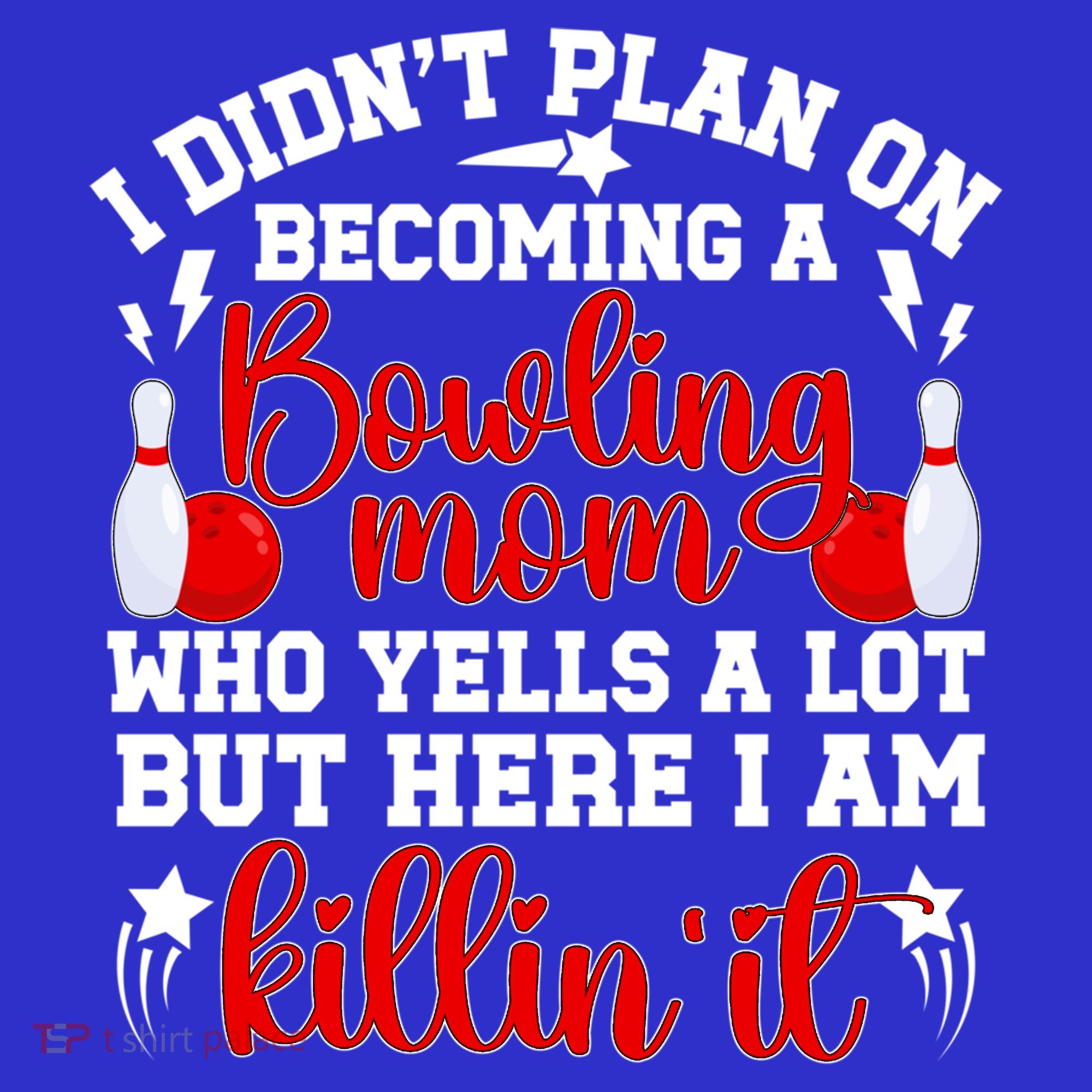 Becoming A Bowling Mom Of A Bowler Mother Bowling Mama Gift Women's Tank Top
