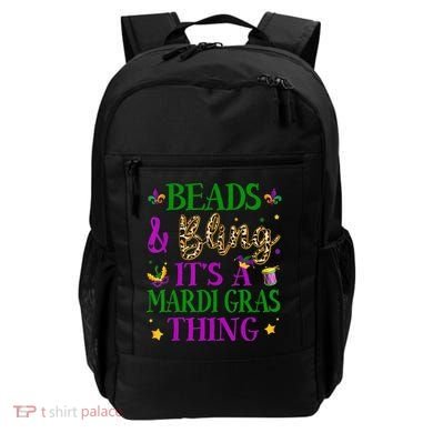 Beads And Bling It's A Mardi Gras Thing Beads And Bling Backpack