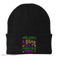 Beads And Bling It's A Mardi Gras Thing Beads And Bling Beanie thumb 0