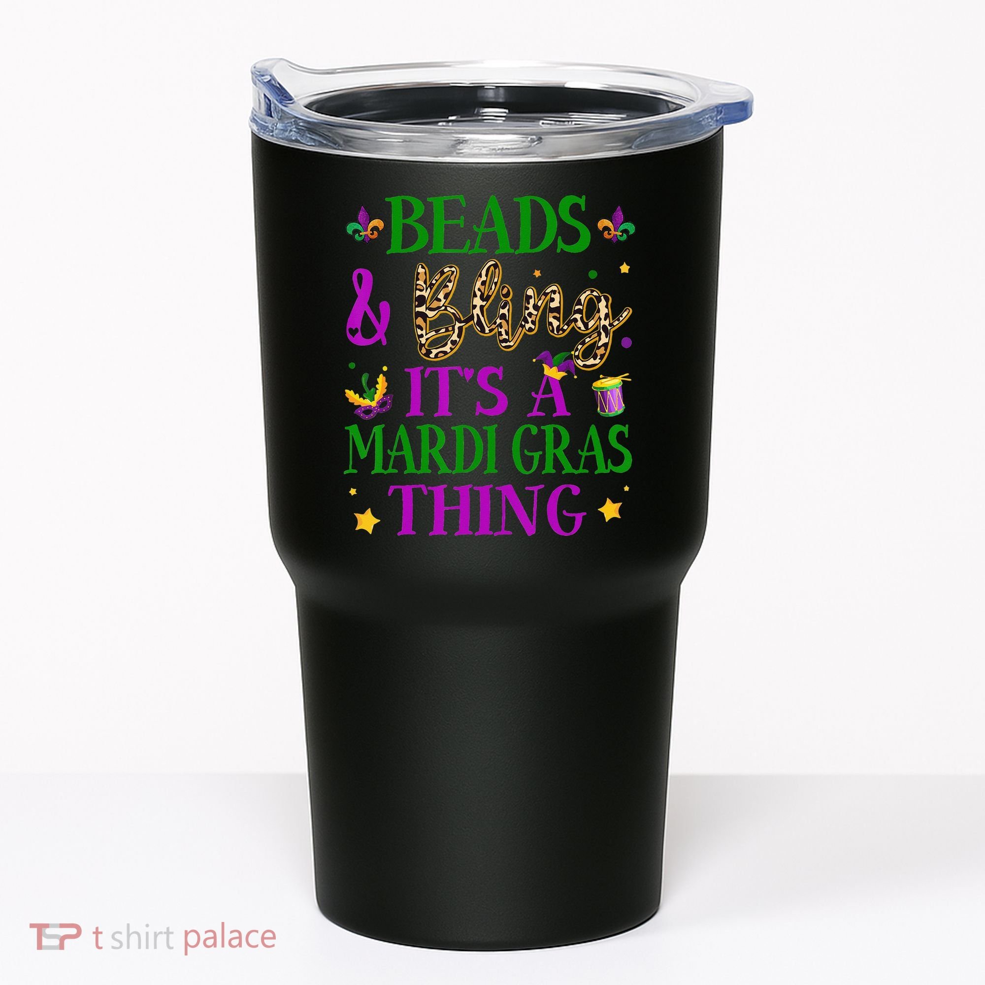 Beads And Bling It's A Mardi Gras Thing Beads And Bling Tumbler