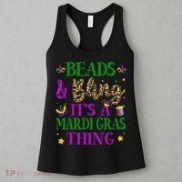 Beads And Bling It's A Mardi Gras Thing Beads And Bling Women's Tank Top thumb 3