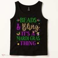 Beads And Bling It's A Mardi Gras Thing Beads And Bling Tank Top thumb 2