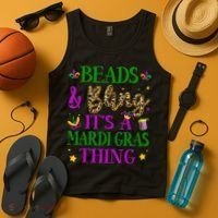 Beads And Bling It's A Mardi Gras Thing Beads And Bling Tank Top thumb 4
