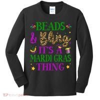 Beads And Bling It's A Mardi Gras Thing Beads And Bling Kids Long Sleeve Shirt thumb 0