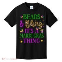 Beads And Bling It's A Mardi Gras Thing Beads And Bling Kids T-Shirt thumb 0