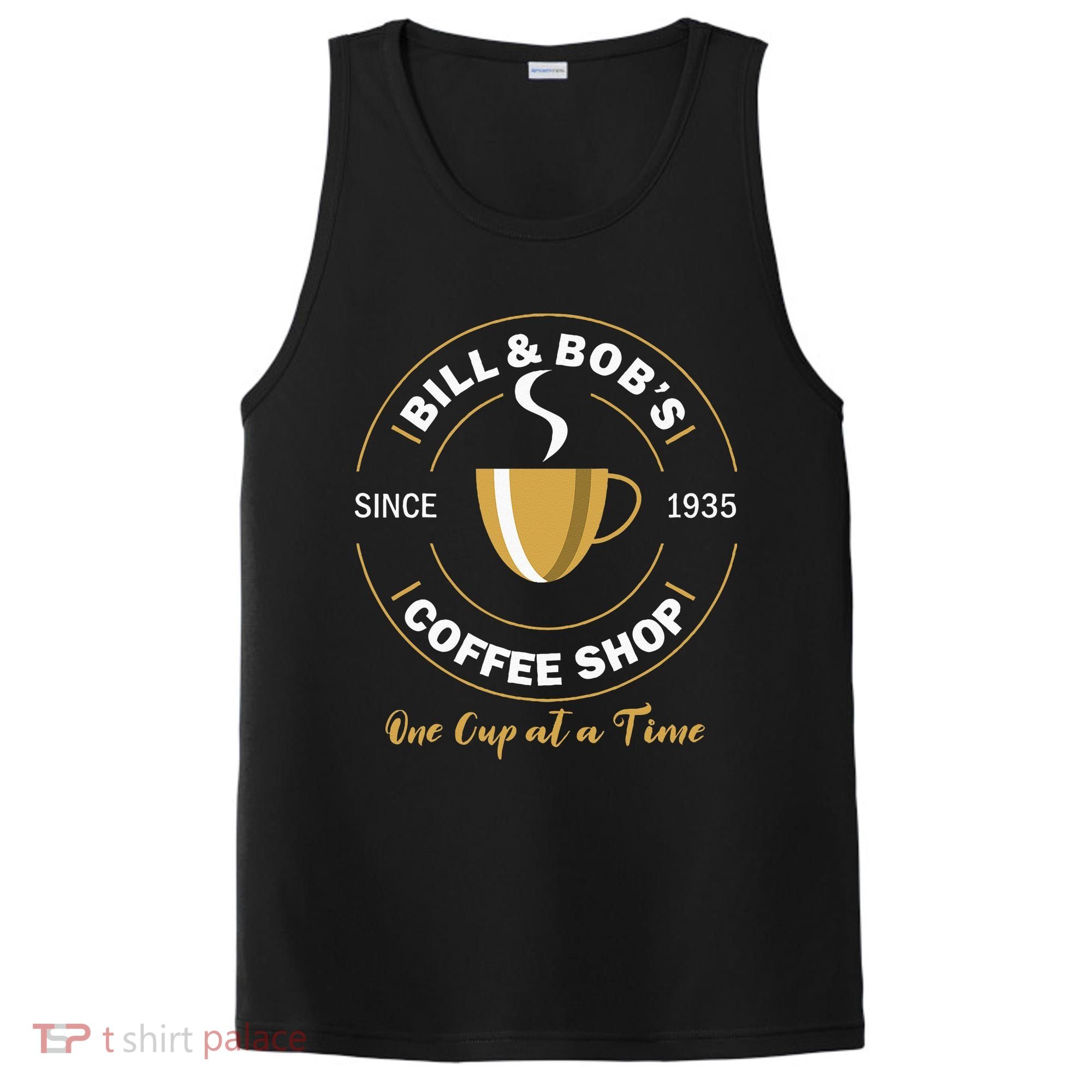 Bill And Bobs Coffee Shop AA Recovery Gift PosiCharge Competitor Tank