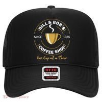 Bill And Bobs Coffee Shop AA Recovery Gift Hat thumb 0