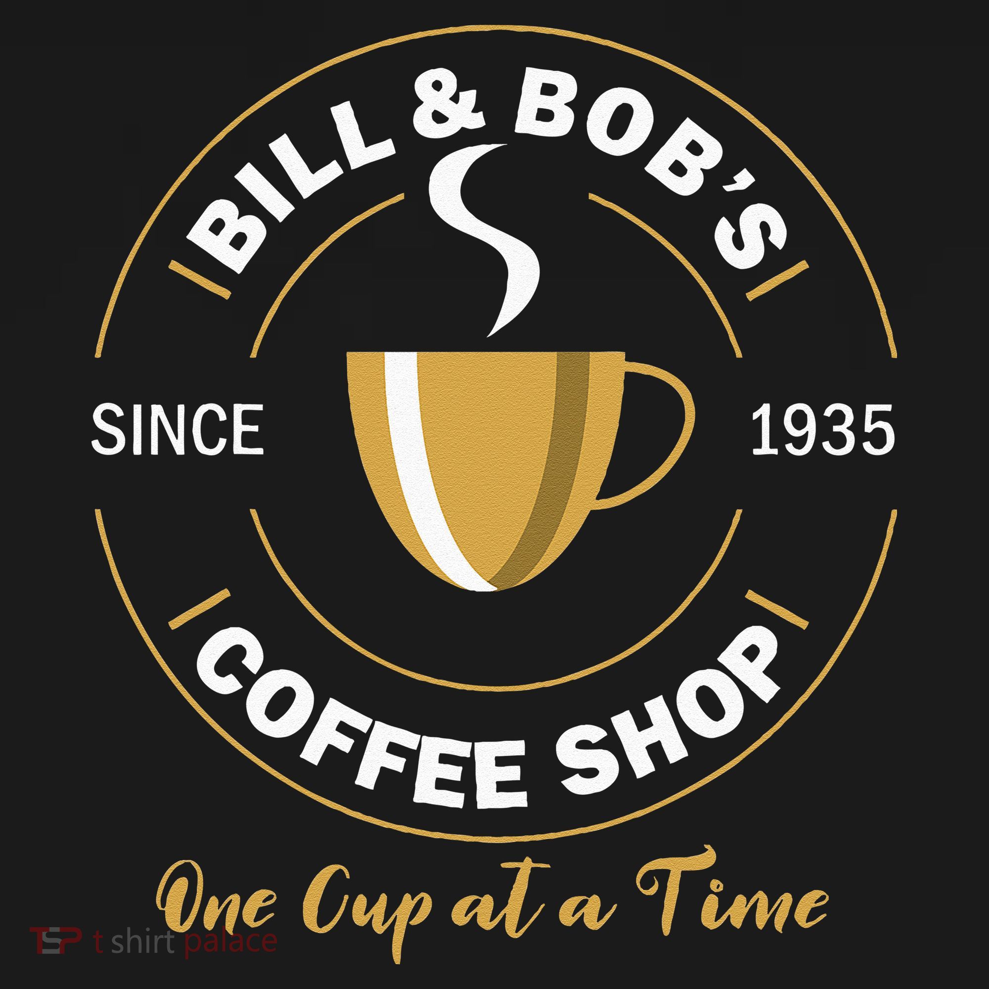 Bill And Bobs Coffee Shop AA Recovery Gift Kids Hoodie