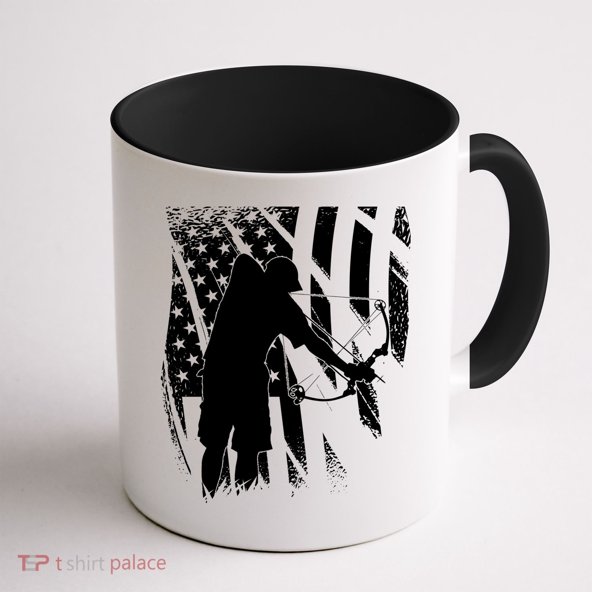 Bowfishing Americana Coffee Mug