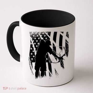 Bowfishing Americana Coffee Mug